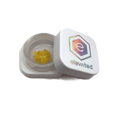Photograph of product: Elevated - Dab - 1g - CURED Resin - Hybrid - Blue Dream - 1.00 gram