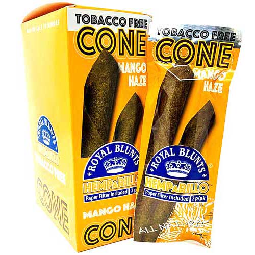 Photograph of product: Royal Blunts Hemparillo Cones - Mango Haze