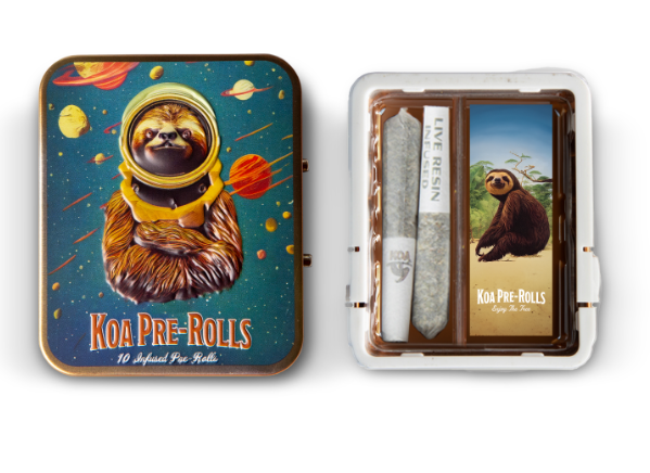 Photograph of product: KOA | OREOZ | INFUSED PREROLL 2PK | 0.7G