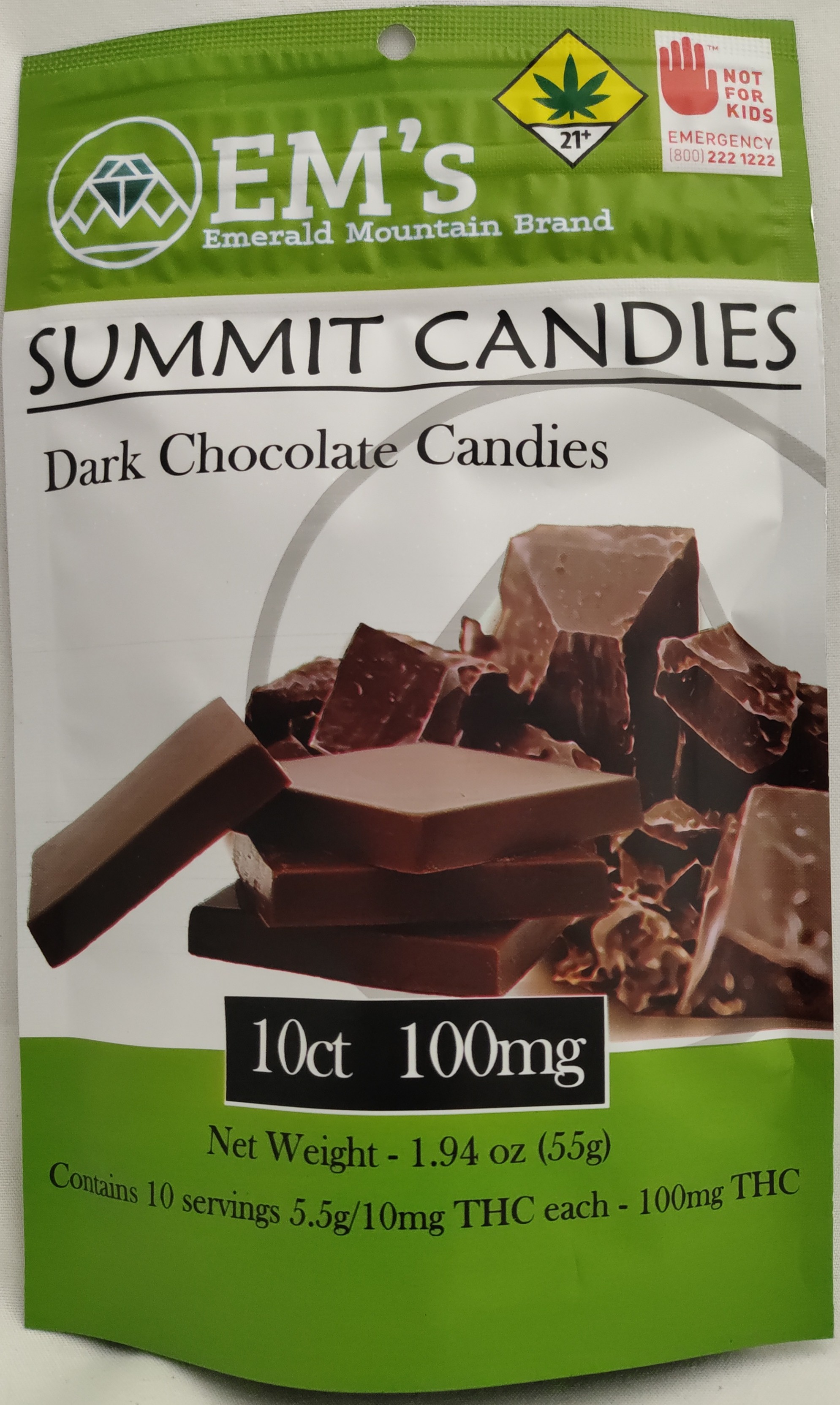 Photograph of product: Dark Chocolate | 10 Pack