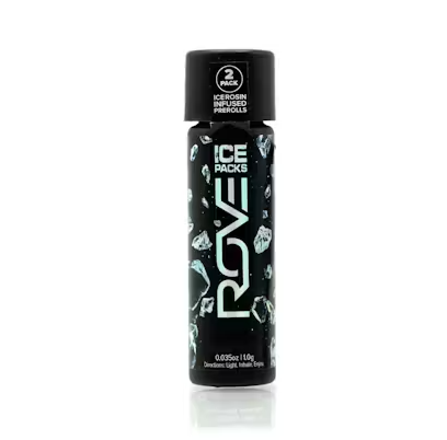Photograph of product: Rove Super Lemon Haze 0.5g Ice Packs Infused Pre-Roll 2pk (1g)