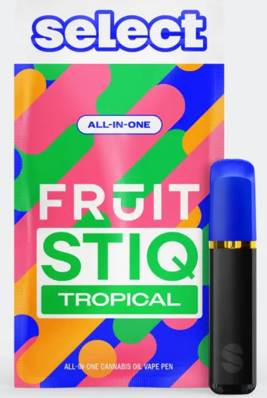 Photograph of product: Go Go Guava - 1g Disposable - Select Fruit Stiq