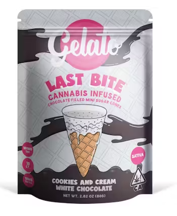 Photograph of product: Cookies And Cream White Chocolate | Last Bites 200mg   10pk