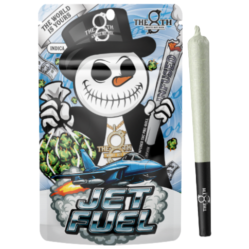Photograph of product: The 8th by White Boy Rick Jet Fuel Infused Pre-Roll