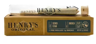 Photograph of product: 1g Sensi Star Preroll - Henry's