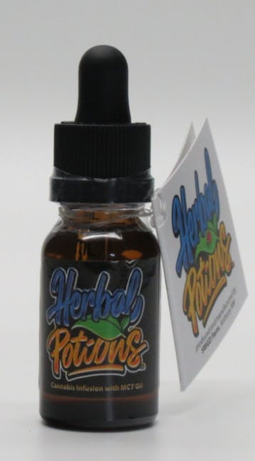 Photograph of product: Oui'd Infused MCT Oil White Widow