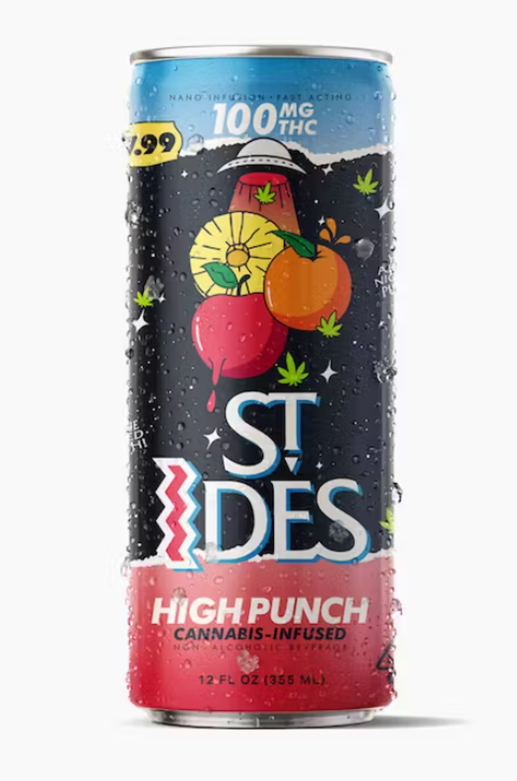 Photograph of product: ST. IDES - High Punch - 100mg - 12OZ Can