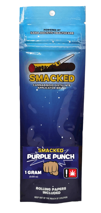Photograph of product: Smacked | Purple Punch 1g Extract w/ Brush on Applicator