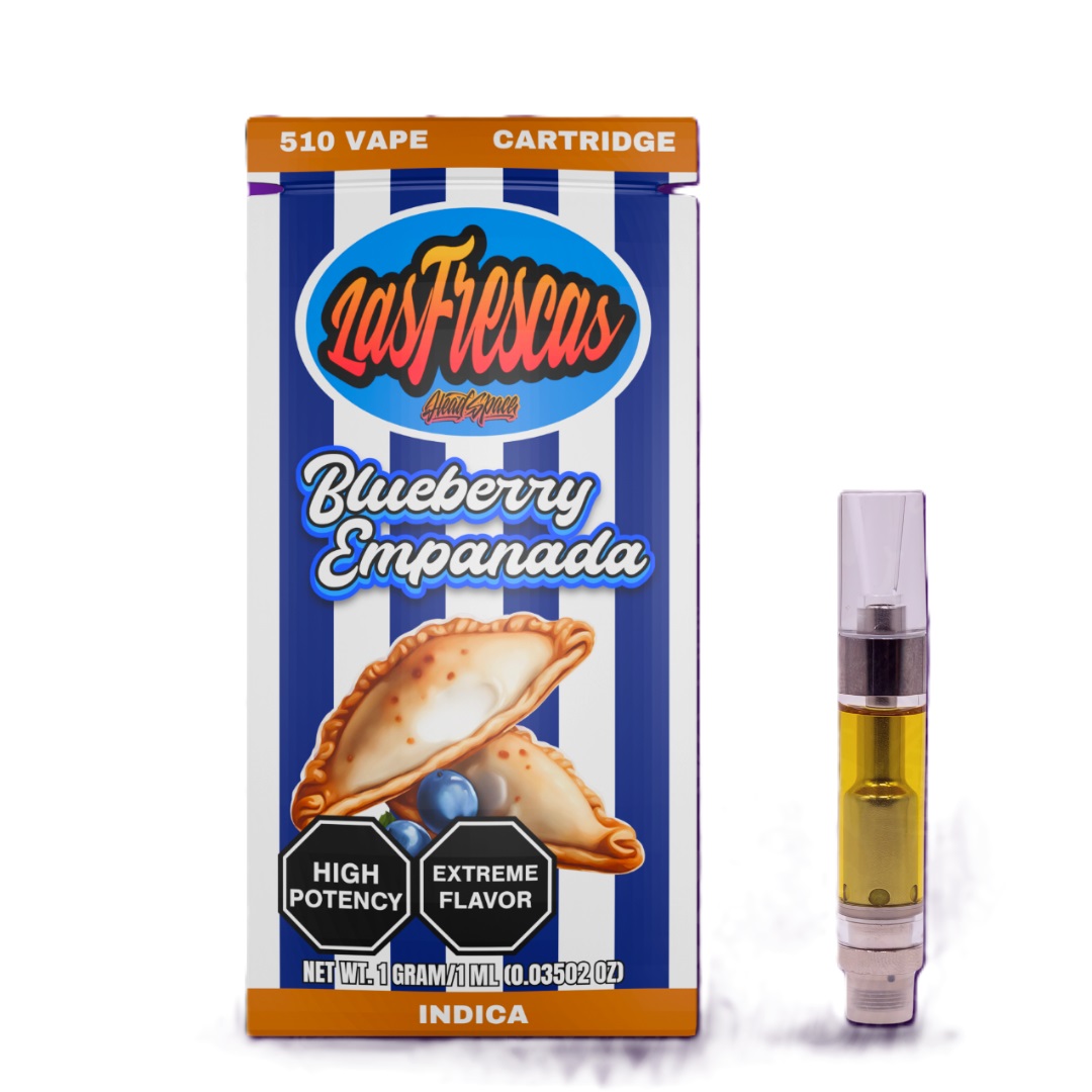Photograph of product: Blueberry Empanada Cart | 1g | HeadSpace