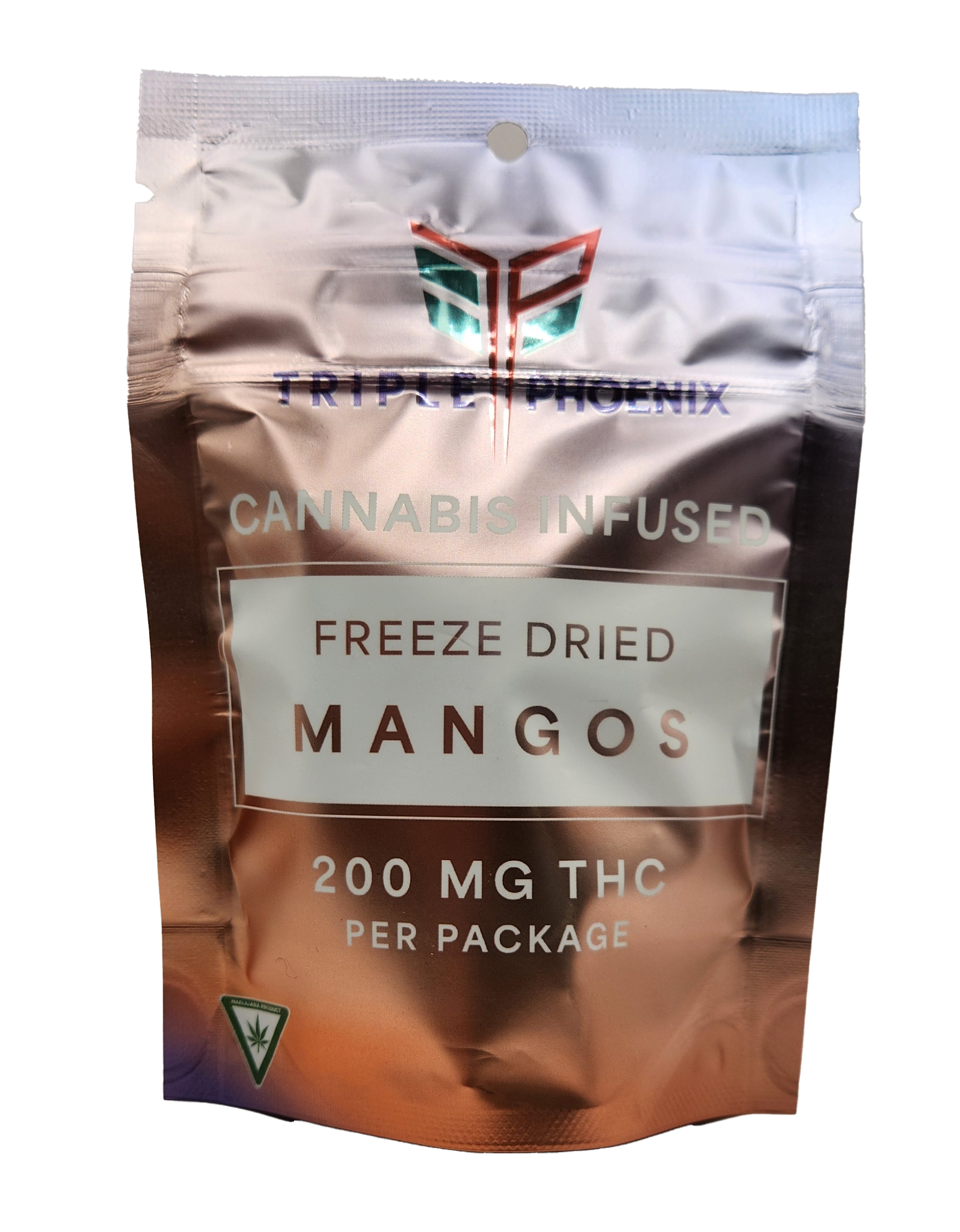Photograph of product: Freeze Dried Mangos | 200MG | Triple Phoenix