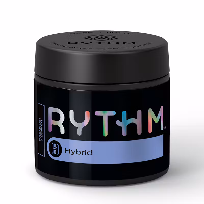 Photograph of product: RYTHM | 3.5g | Flower | Buds | White Durban