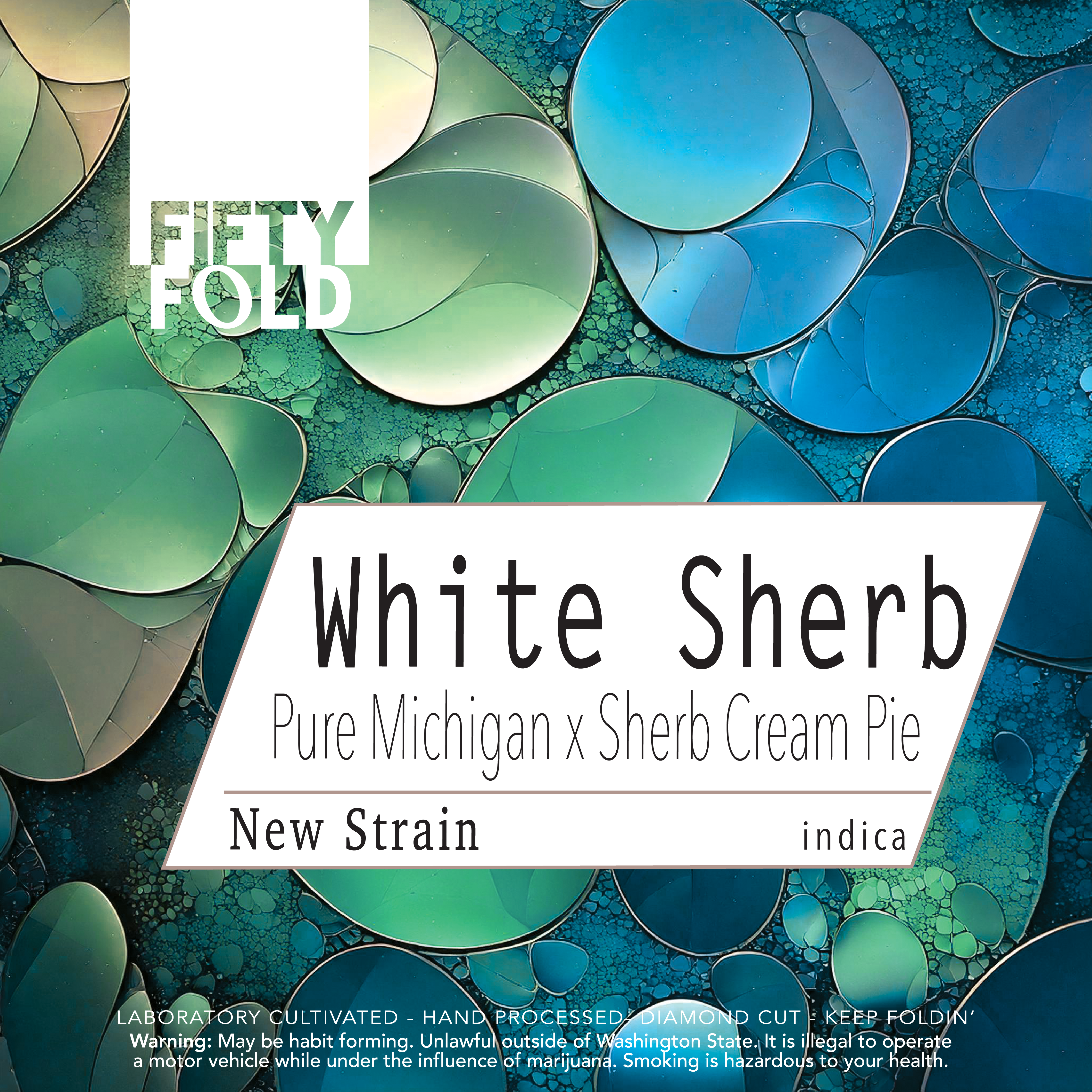 Photograph of product: White Sherb (DOH) - 3.5g