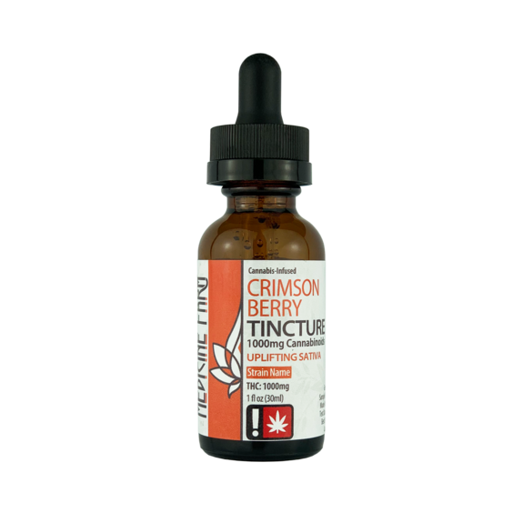 Photograph of product: Crimson Berry Uplifting - 500mg TH-oui - 0.5 oz Tincture - Medicine Farm Botanicals