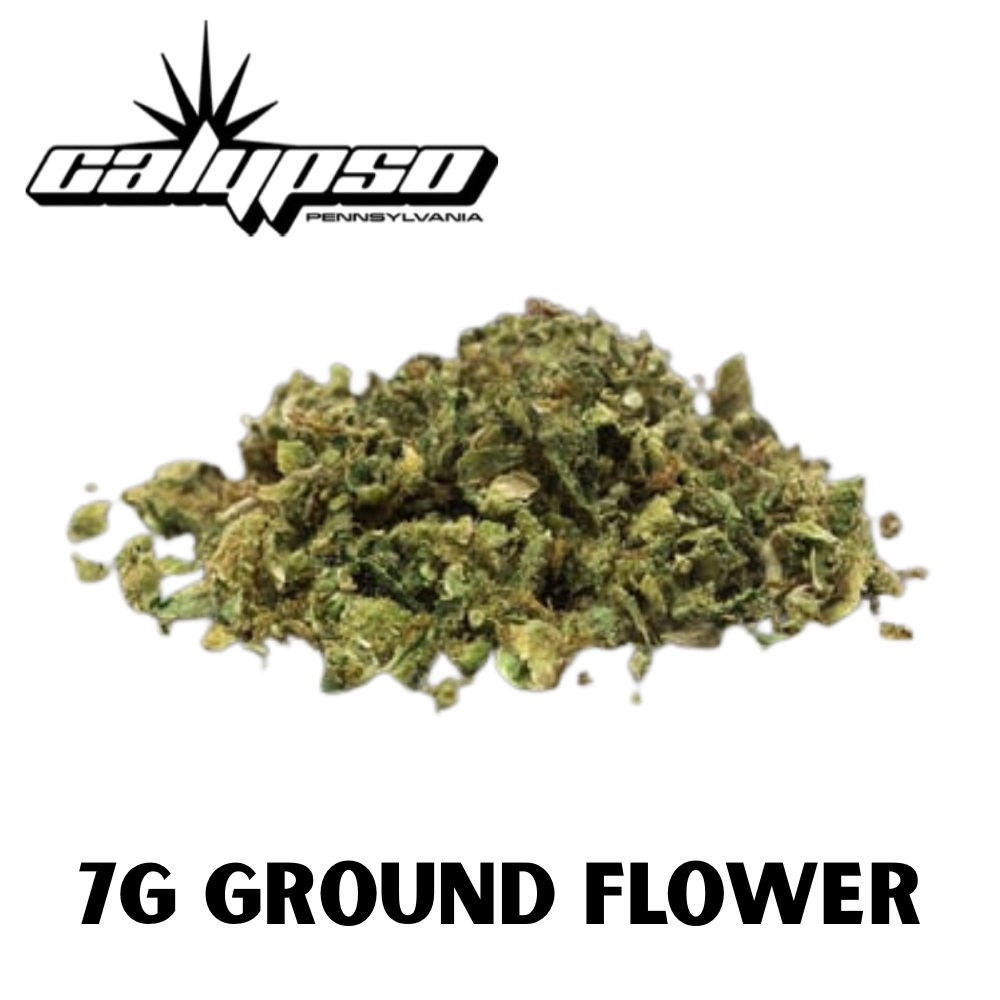 Photograph of product: Calypso Jealousy Frit Ground Flower 7g