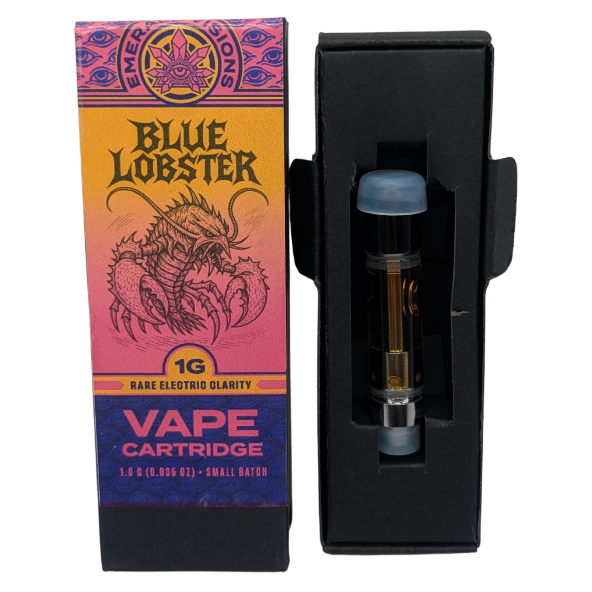Photograph of product: Blue Lobster | 1g Distillate Cartridge |