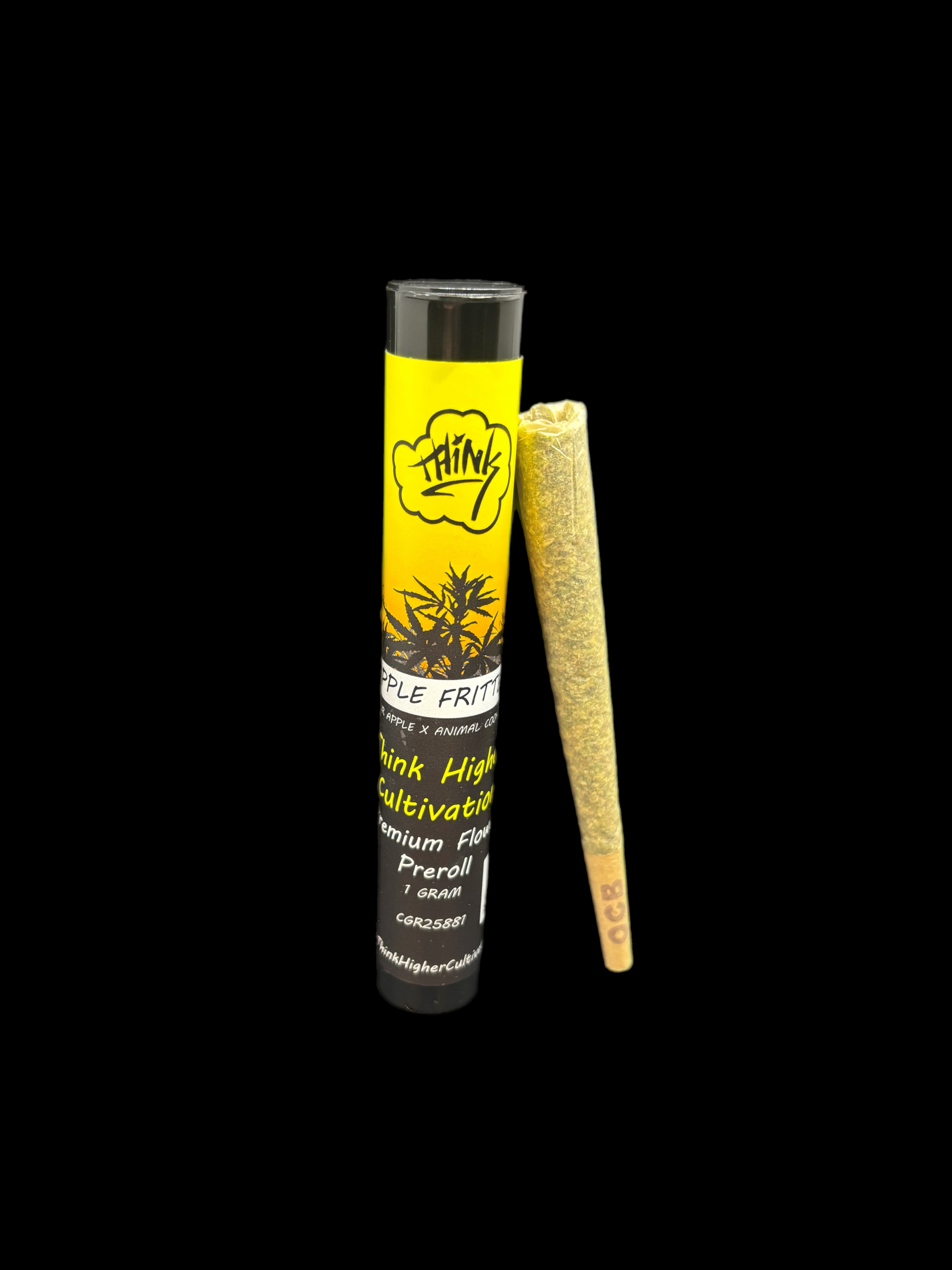Photograph of product: Think Higher: Apple Fritter Pre-roll