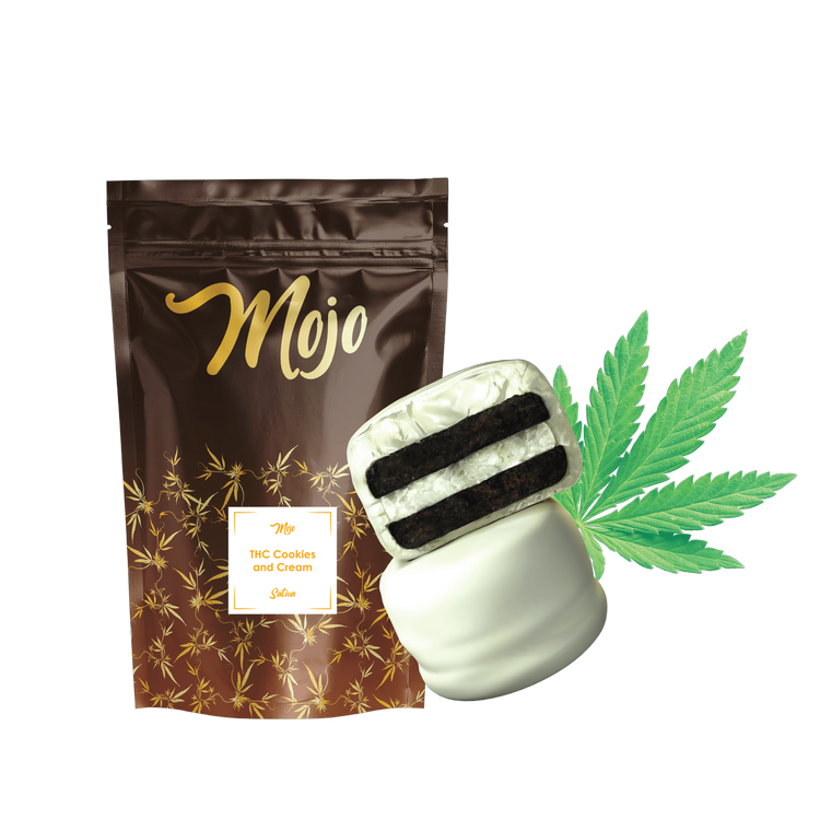 Photograph of product: Mojo - Cookies & Cream Chocolate 200mg