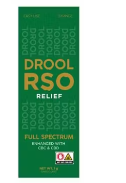 Photograph of product: Drool | Rso  Syringe | Relief | Full Spectrum | 1g-Hybrid