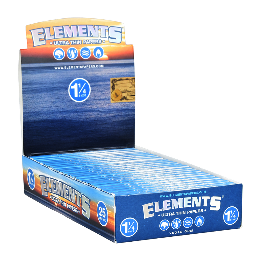Photograph of product: Elements Ultra Thin Rice Rolling Papers - 1 1/4"
