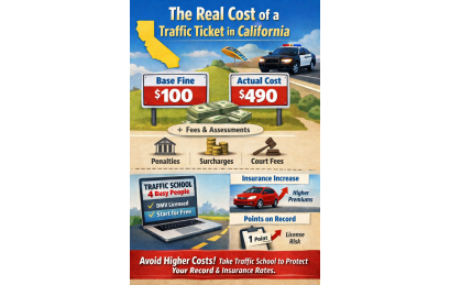 The Real Cost of A Traffic Ticket In California