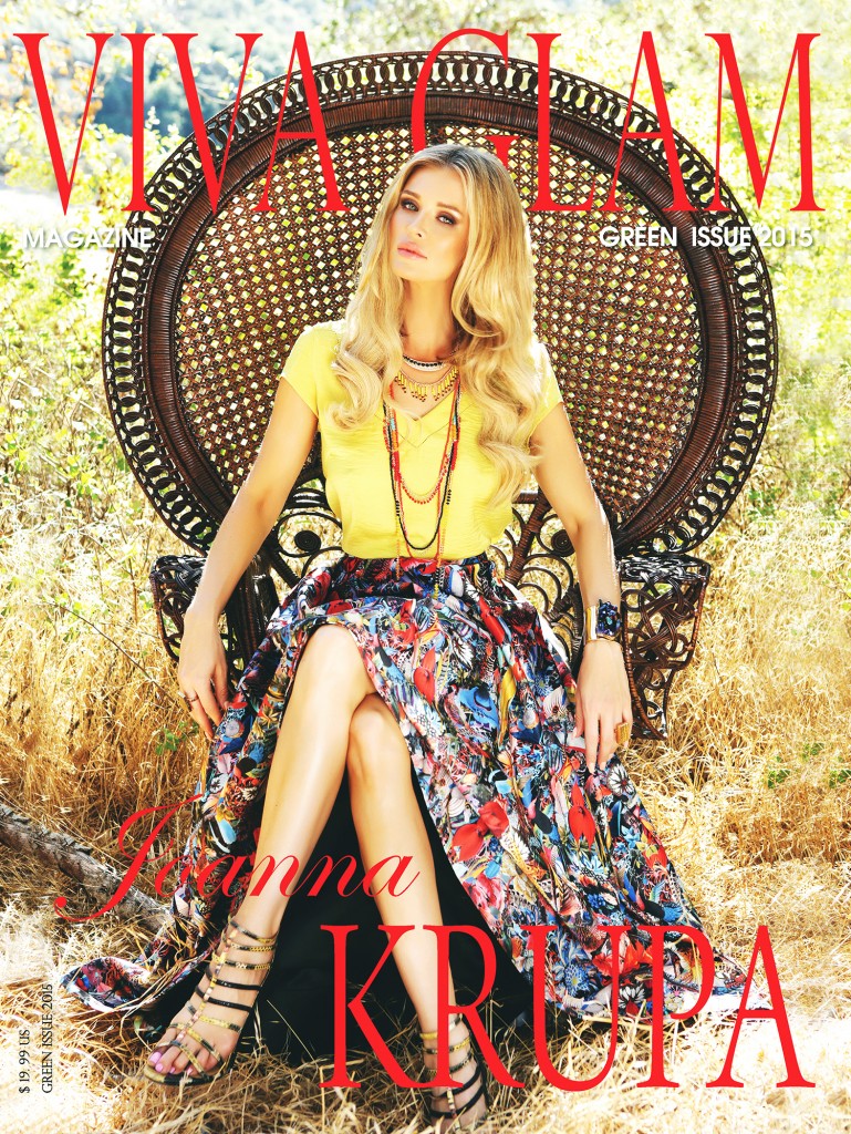 Joanna Krupa VIVA GLAM MAGAZINE cover