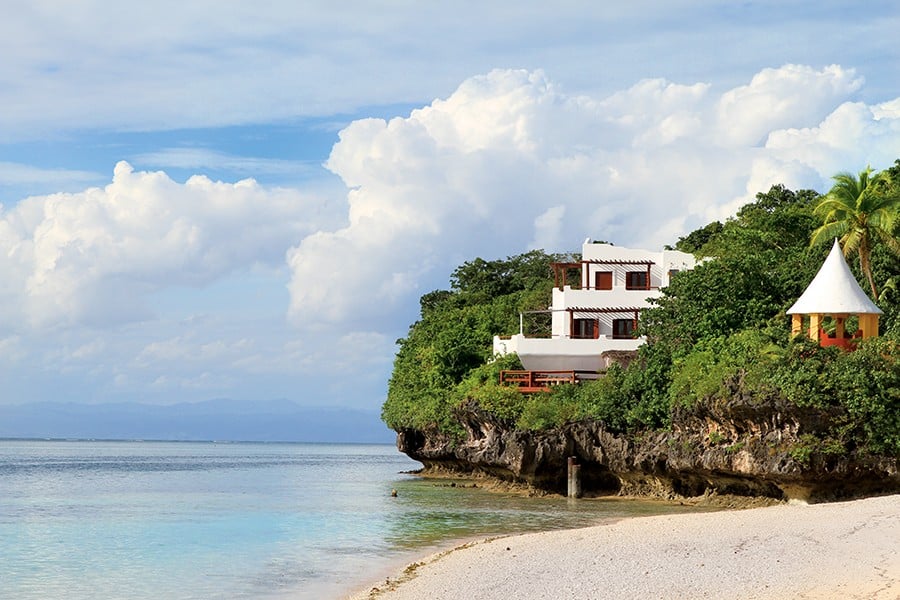 white sand beach at vatulele island fiji