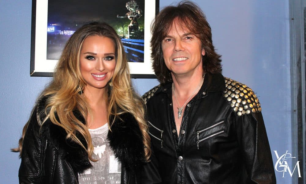 Joey Tempest band Europe and Katarina Van Derham