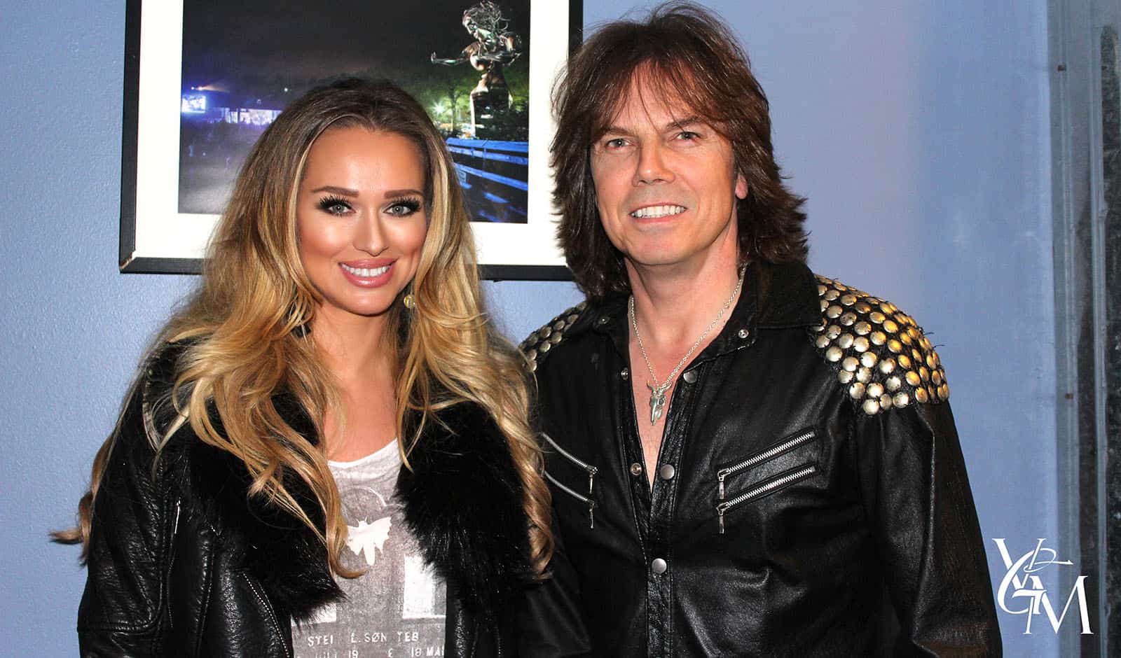 Joey Tempest band Europe and Katarina Van Derham