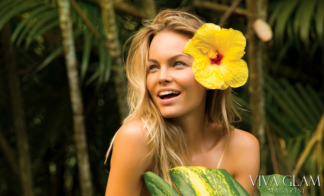 Kimberly Cozzens bikini shoot Sarah Orbanic Photo Hawaii header