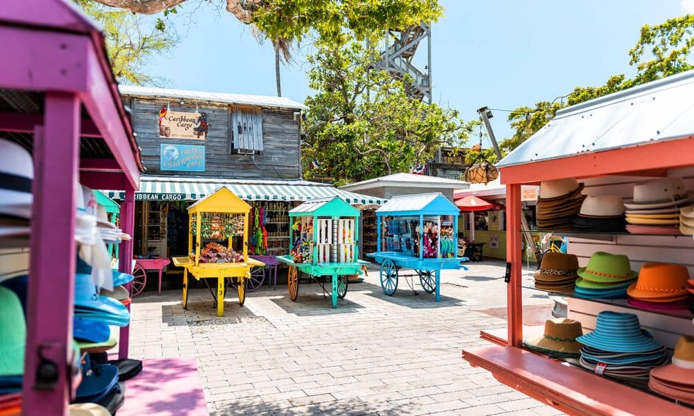 colorful homes in key west