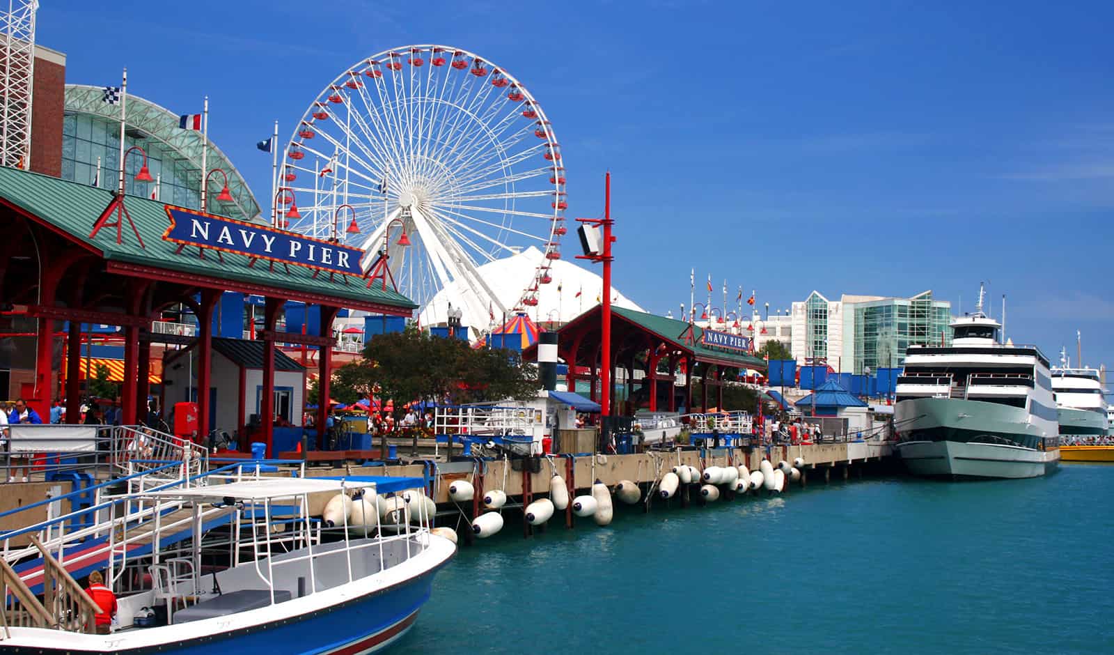 view of the pier in chicago