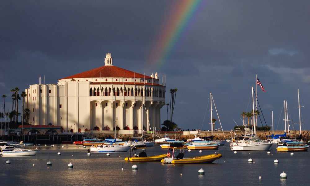 catalina island, casino, california