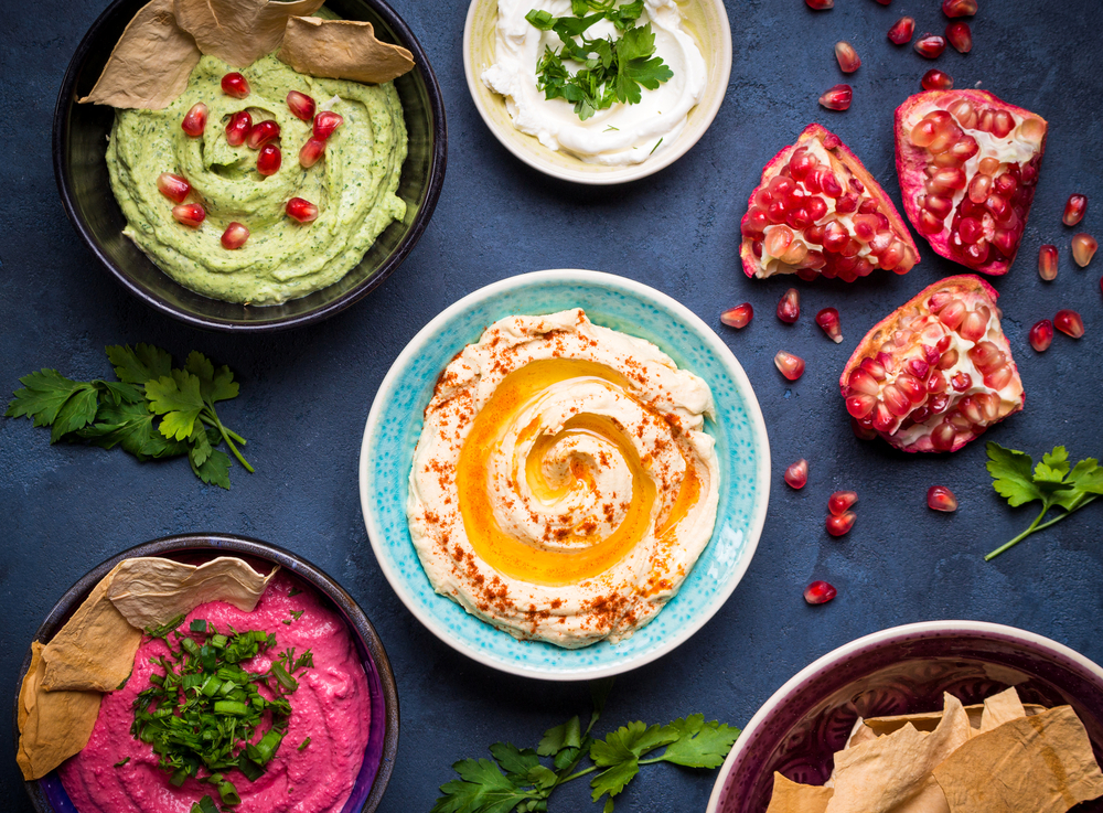 hummus, dips, israeli food, mediterranean food