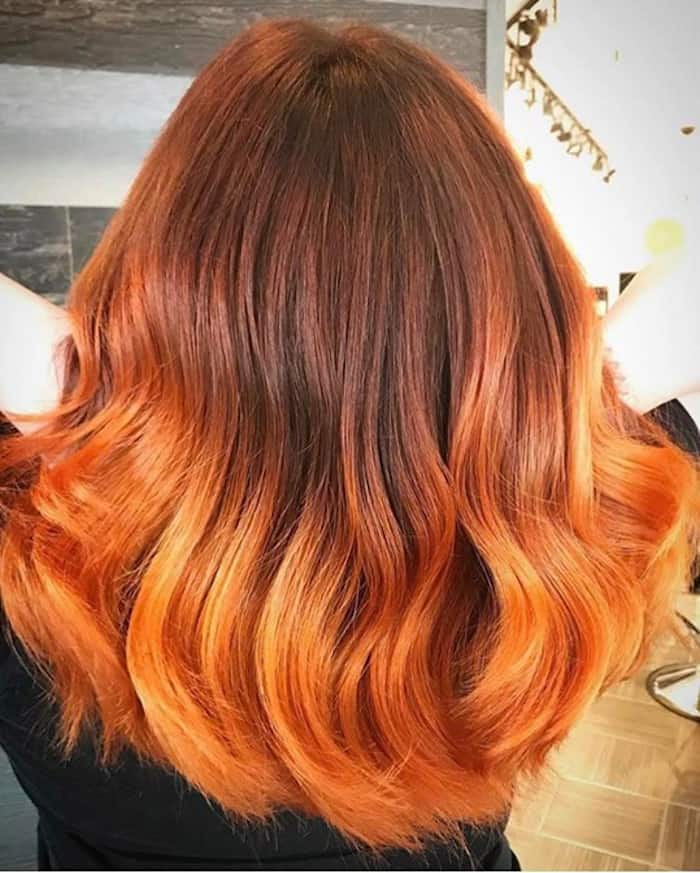 best ombre hair color ideas for winter