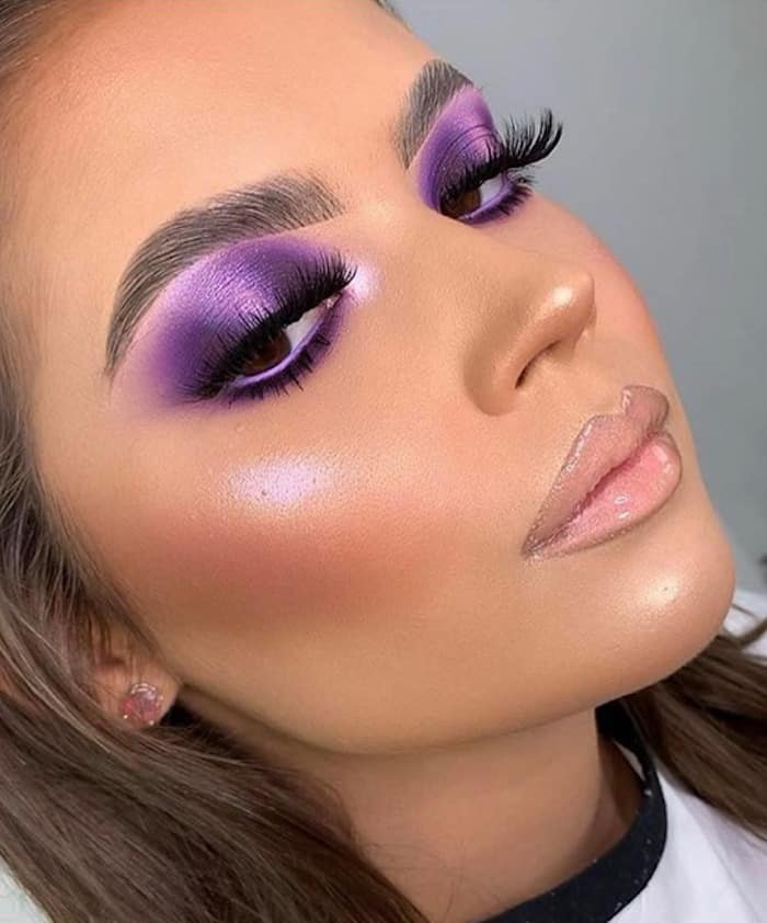 halo eye makeup trend