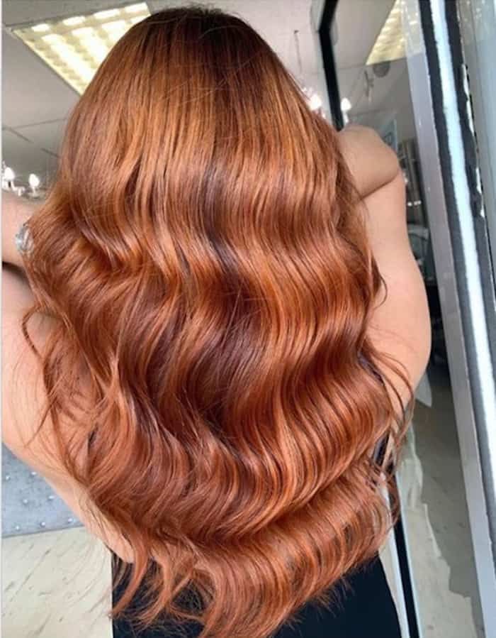 chocolate orange hair trend