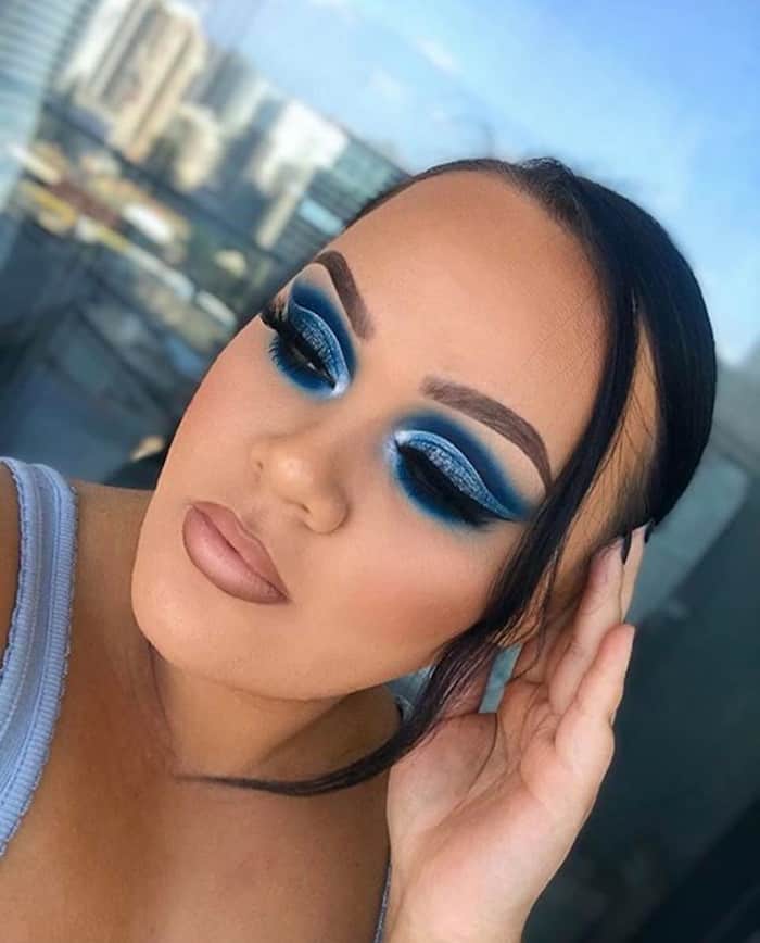 pantone color of the year 2020 classic blue makeup