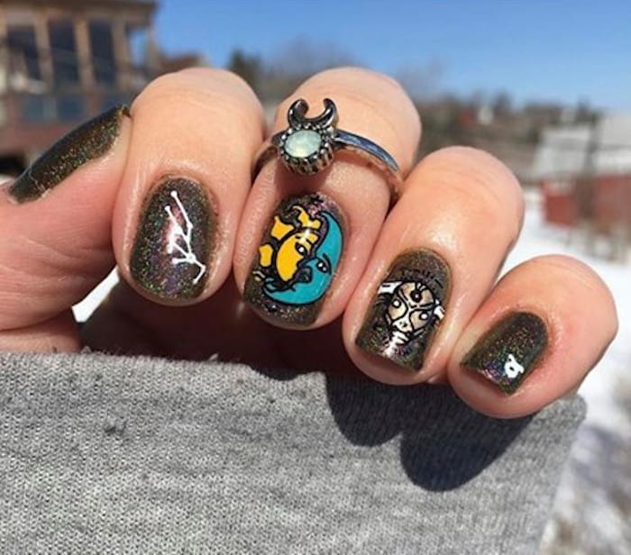 zodiac signs inspired nails