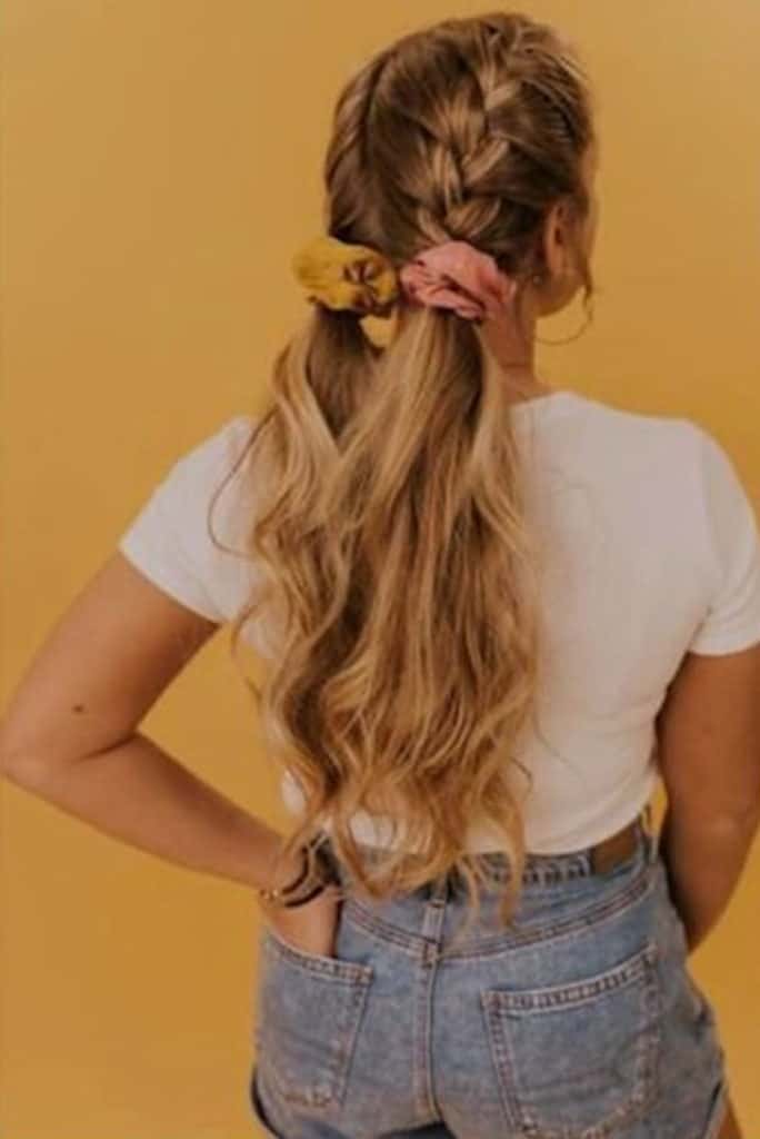 scrunchie hairstyles trend