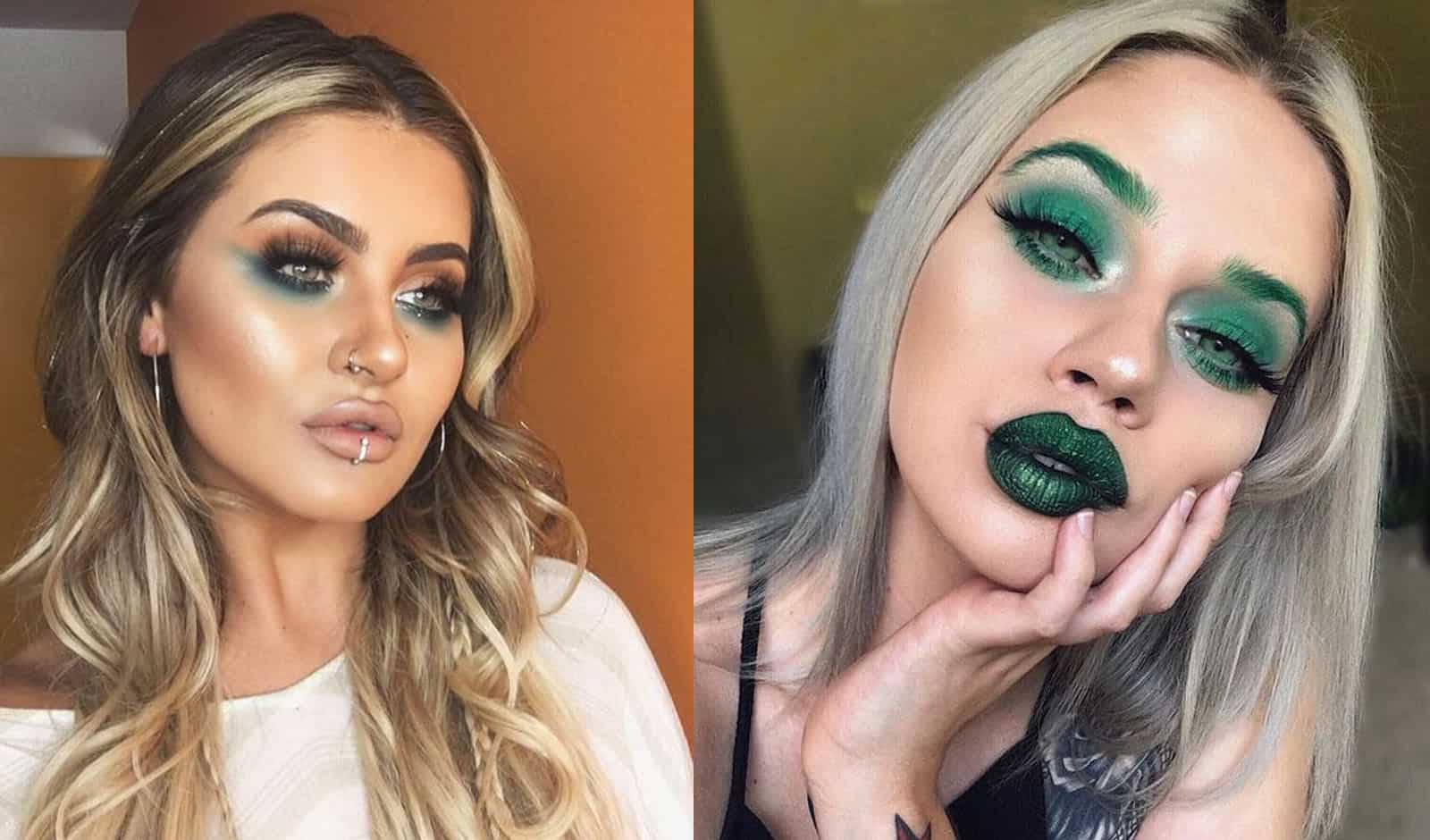 22 best green makeup looks