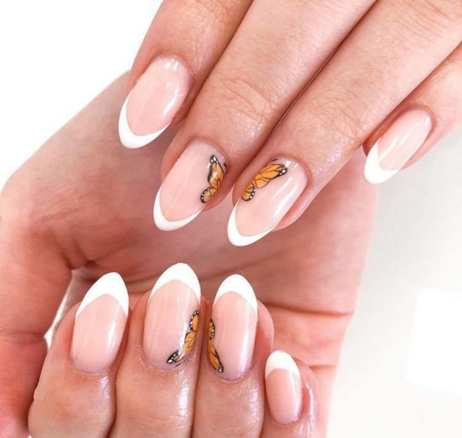 modern french manicure nails to try this summer