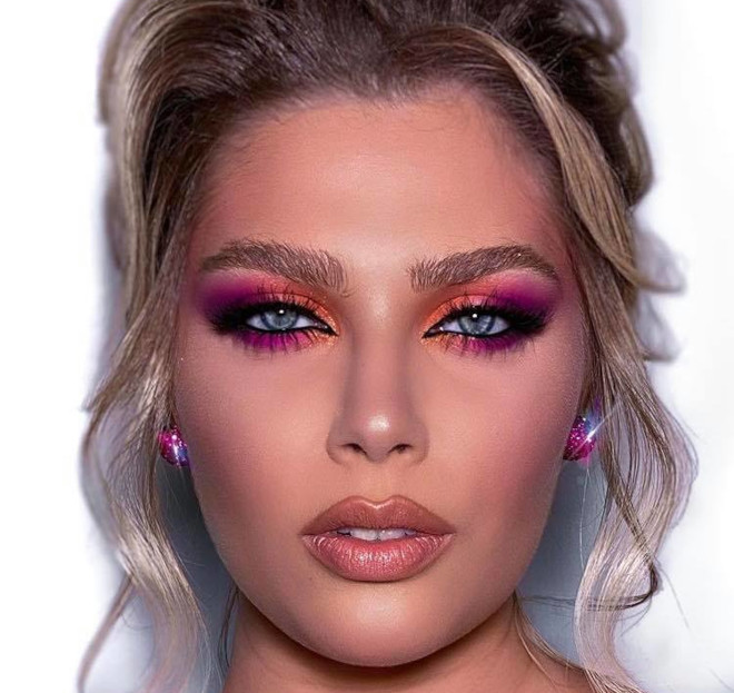 sunset eyeshadow makeup looks for summer