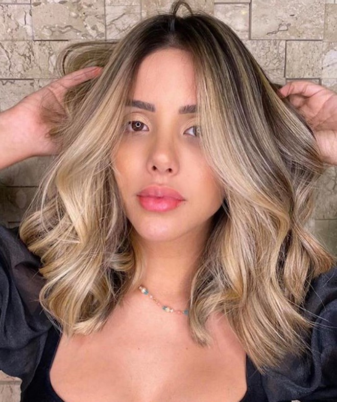 undone blonde hair trend