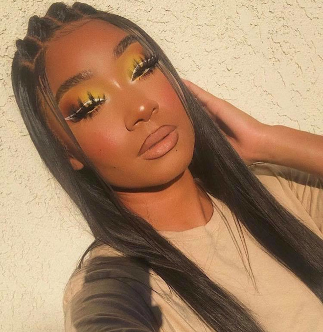 yellow eyeshadow is the hottest end-of-summer makeup trend