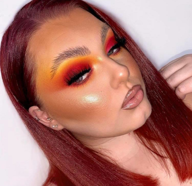 fall orange makeup looks to match your pumpkin spice latte