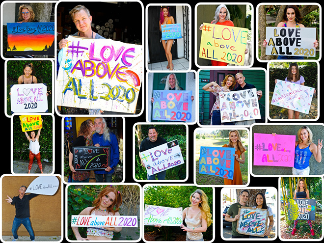 #loveaboveall2020-collage