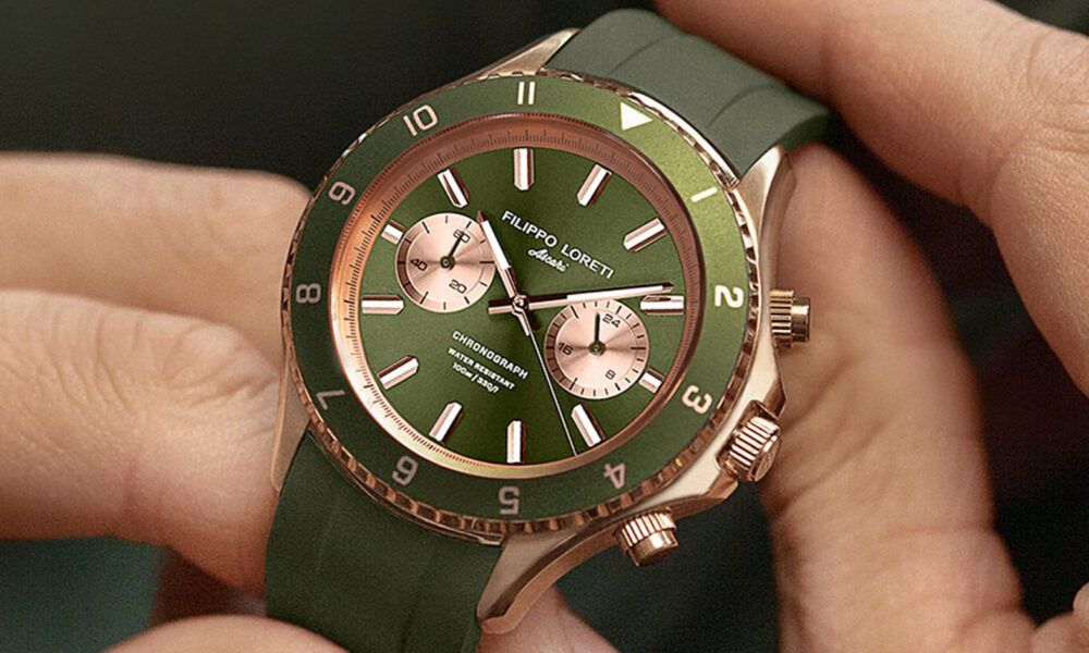 luxury-green-band-filippo-loreti-watch