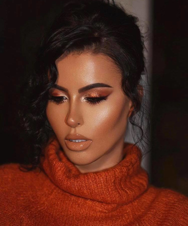 warm makeup looks that feel like fall