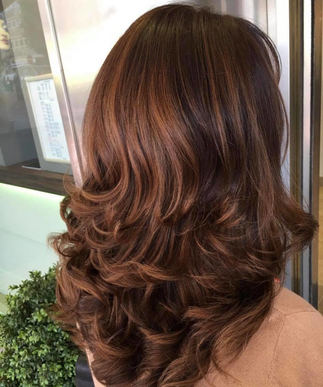 brown hair colors for winter