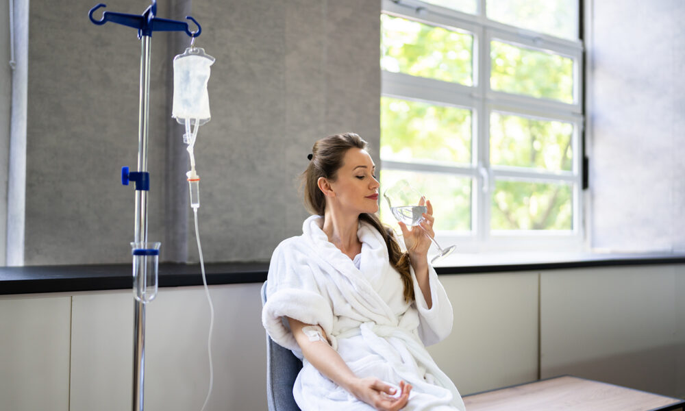 woman-getting-IV-therapy